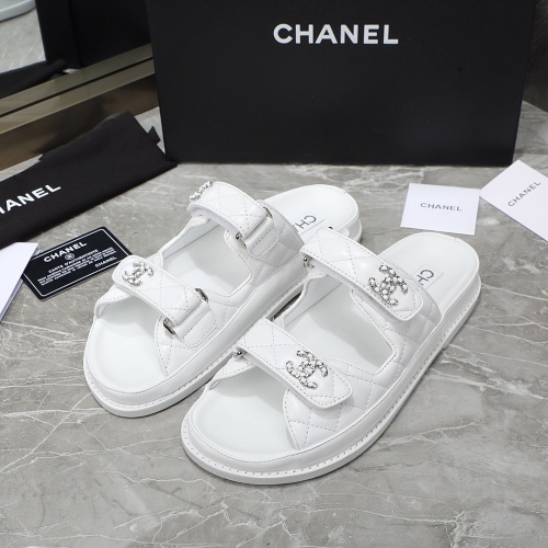 Cheap Chanel Slippers For Women #1214198 Replica Wholesale [$105.00 USD] [ITEM#1214198] on Replica Chanel Slippers