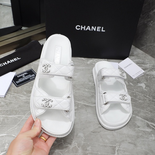 Cheap Chanel Slippers For Women #1214198 Replica Wholesale [$105.00 USD] [ITEM#1214198] on Replica Chanel Slippers