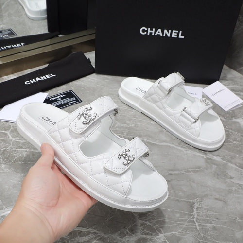 Cheap Chanel Slippers For Women #1214198 Replica Wholesale [$105.00 USD] [ITEM#1214198] on Replica Chanel Slippers