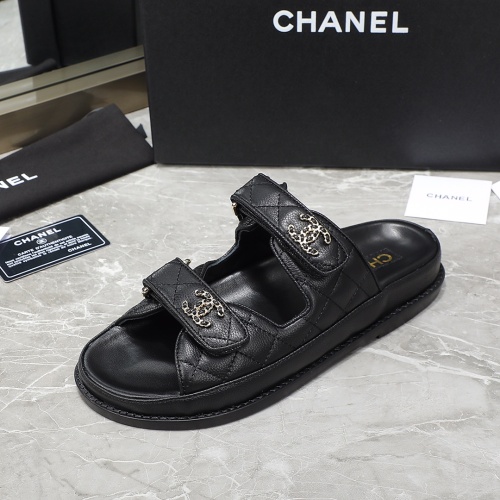 Cheap Chanel Slippers For Women #1214199 Replica Wholesale [$105.00 USD] [ITEM#1214199] on Replica Chanel Slippers