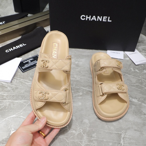 Cheap Chanel Slippers For Women #1214200 Replica Wholesale [$105.00 USD] [ITEM#1214200] on Replica Chanel Slippers