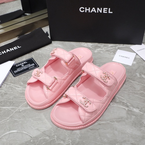 Cheap Chanel Slippers For Women #1214201 Replica Wholesale [$105.00 USD] [ITEM#1214201] on Replica Chanel Slippers