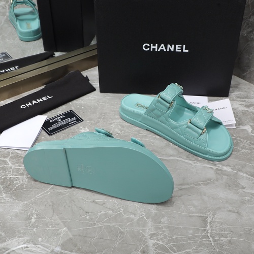 Cheap Chanel Slippers For Women #1214202 Replica Wholesale [$105.00 USD] [ITEM#1214202] on Replica Chanel Slippers