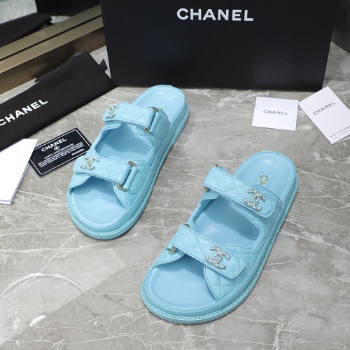 Cheap Chanel Slippers For Women #1214203 Replica Wholesale [$105.00 USD] [ITEM#1214203] on Replica Chanel Slippers