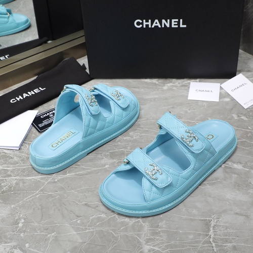 Cheap Chanel Slippers For Women #1214203 Replica Wholesale [$105.00 USD] [ITEM#1214203] on Replica Chanel Slippers