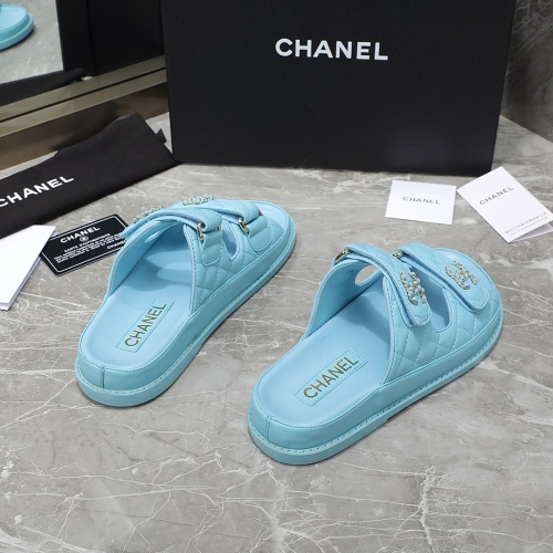 Cheap Chanel Slippers For Women #1214203 Replica Wholesale [$105.00 USD] [ITEM#1214203] on Replica Chanel Slippers