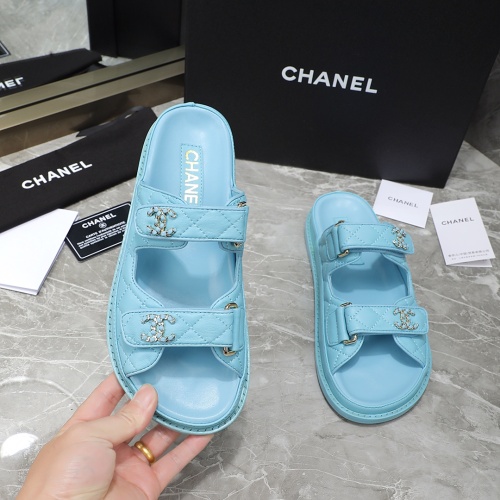 Cheap Chanel Slippers For Women #1214203 Replica Wholesale [$105.00 USD] [ITEM#1214203] on Replica Chanel Slippers