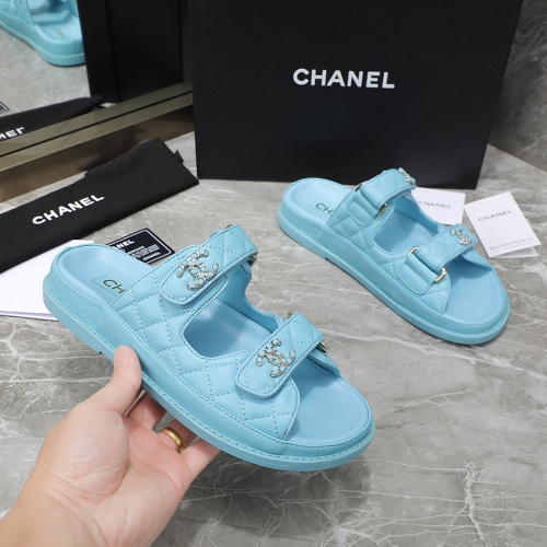 Cheap Chanel Slippers For Women #1214203 Replica Wholesale [$105.00 USD] [ITEM#1214203] on Replica Chanel Slippers