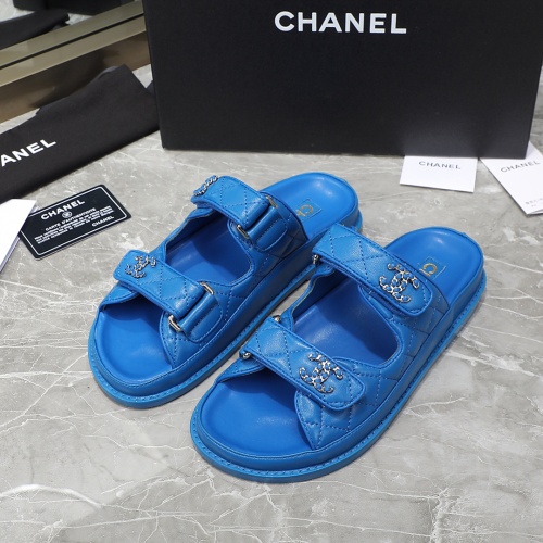 Cheap Chanel Slippers For Women #1214204 Replica Wholesale [$105.00 USD] [ITEM#1214204] on Replica Chanel Slippers