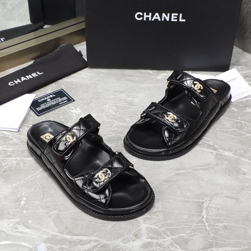 Cheap Chanel Slippers For Women #1214206 Replica Wholesale [$105.00 USD] [ITEM#1214206] on Replica Chanel Slippers