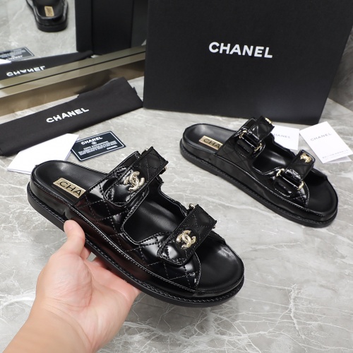 Cheap Chanel Slippers For Women #1214206 Replica Wholesale [$105.00 USD] [ITEM#1214206] on Replica Chanel Slippers