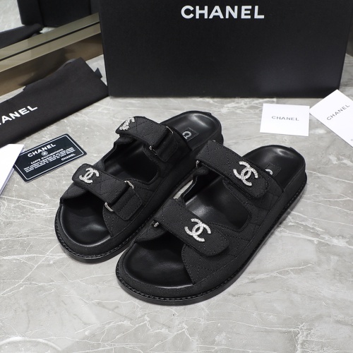 Cheap Chanel Slippers For Women #1214207 Replica Wholesale [$105.00 USD] [ITEM#1214207] on Replica Chanel Slippers