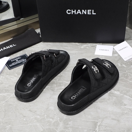 Cheap Chanel Slippers For Women #1214207 Replica Wholesale [$105.00 USD] [ITEM#1214207] on Replica Chanel Slippers