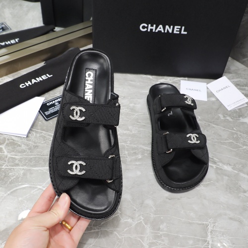 Cheap Chanel Slippers For Women #1214207 Replica Wholesale [$105.00 USD] [ITEM#1214207] on Replica Chanel Slippers