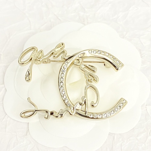 Cheap Chanel Brooches For Women #1214235 Replica Wholesale [$32.00 USD] [ITEM#1214235] on Replica Chanel Brooches