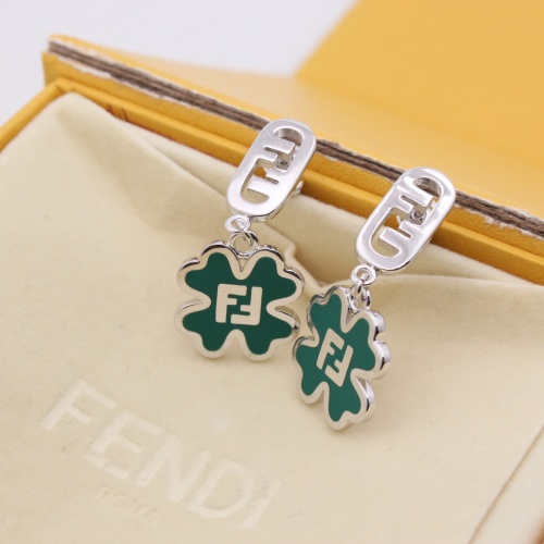 Cheap Fendi Earrings For Women #1214349 Replica Wholesale [$48.00 USD] [ITEM#1214349] on Replica Fendi Earrings