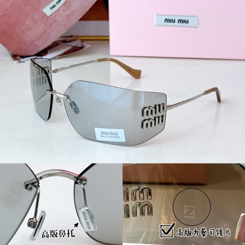 Cheap MIU MIU AAA Quality Sunglasses #1214402 Replica Wholesale [$72.00 USD] [ITEM#1214402] on Replica 