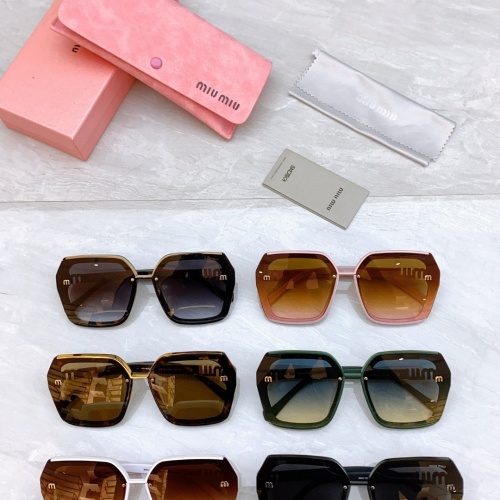 Cheap MIU MIU AAA Quality Sunglasses #1214425 Replica Wholesale [$64.00 USD] [ITEM#1214425] on Replica MIU MIU AAA Sunglasses