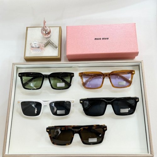 Cheap MIU MIU AAA Quality Sunglasses #1214431 Replica Wholesale [$64.00 USD] [ITEM#1214431] on Replica MIU MIU AAA Sunglasses