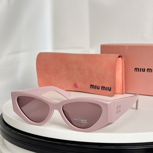 Cheap MIU MIU AAA Quality Sunglasses #1214436 Replica Wholesale [$48.00 USD] [ITEM#1214436] on Replica MIU MIU AAA Sunglasses