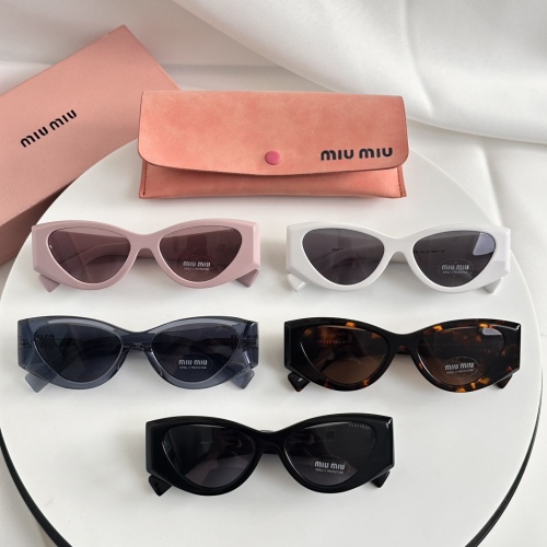 Cheap MIU MIU AAA Quality Sunglasses #1214438 Replica Wholesale [$48.00 USD] [ITEM#1214438] on Replica MIU MIU AAA Sunglasses