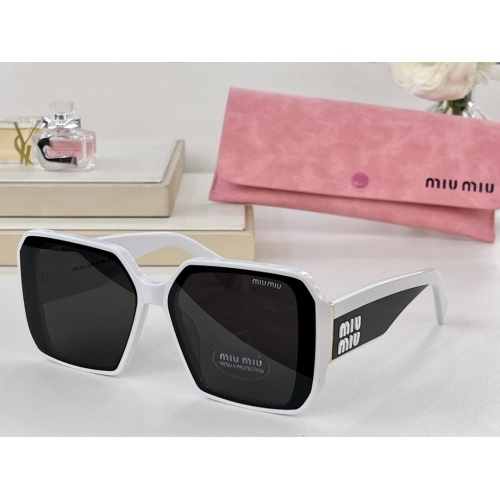 Cheap MIU MIU AAA Quality Sunglasses #1214457 Replica Wholesale [$60.00 USD] [ITEM#1214457] on Replica MIU MIU AAA Sunglasses