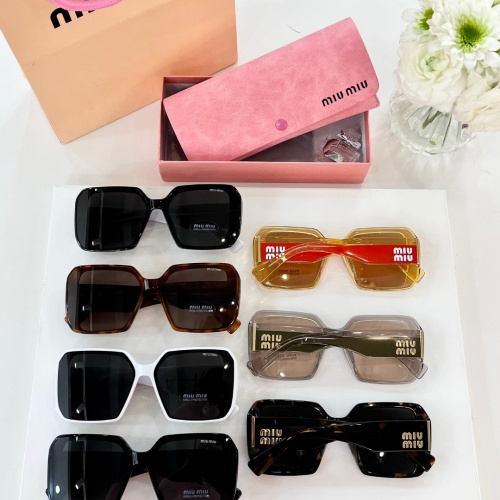 Cheap MIU MIU AAA Quality Sunglasses #1214457 Replica Wholesale [$60.00 USD] [ITEM#1214457] on Replica MIU MIU AAA Sunglasses