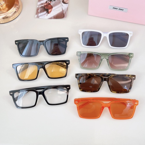 Cheap MIU MIU AAA Quality Sunglasses #1214464 Replica Wholesale [$60.00 USD] [ITEM#1214464] on Replica MIU MIU AAA Sunglasses