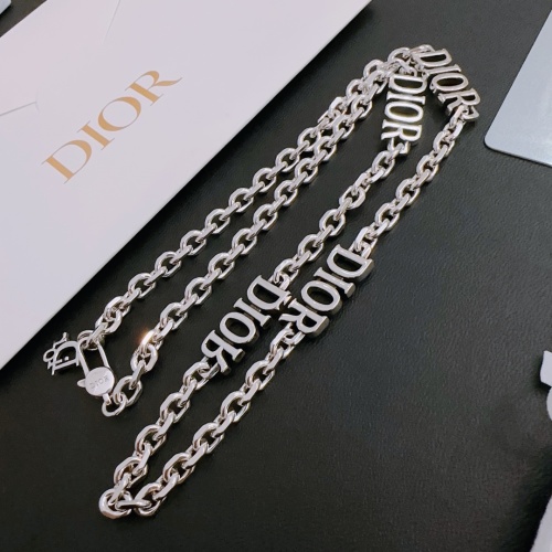 Cheap Christian Dior Necklaces #1214599 Replica Wholesale [$56.00 USD] [ITEM#1214599] on Replica Christian Dior Necklaces