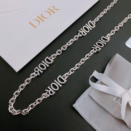 Cheap Christian Dior Necklaces #1214599 Replica Wholesale [$56.00 USD] [ITEM#1214599] on Replica Christian Dior Necklaces