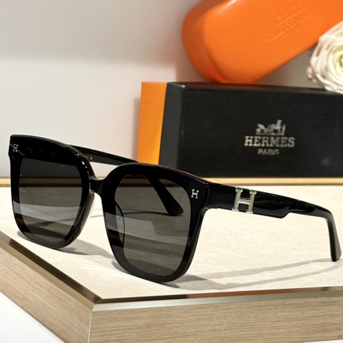 Hermes AAA Quality Sunglasses #1214606