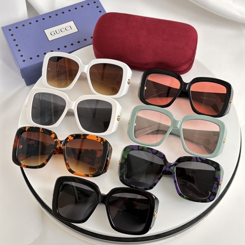 Cheap Gucci AAA Quality Sunglasses #1214613 Replica Wholesale [$45.00 USD] [ITEM#1214613] on Replica Gucci AAA Quality Sunglasses