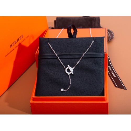 Cheap Hermes Necklaces #1214620 Replica Wholesale [$45.00 USD] [ITEM#1214620] on Replica Hermes Necklaces