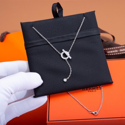 Cheap Hermes Necklaces #1214620 Replica Wholesale [$45.00 USD] [ITEM#1214620] on Replica Hermes Necklaces