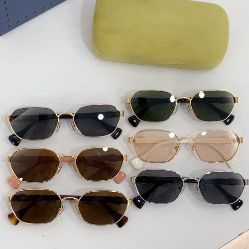 Cheap Gucci AAA Quality Sunglasses #1214625 Replica Wholesale [$45.00 USD] [ITEM#1214625] on Replica Gucci AAA Quality Sunglasses