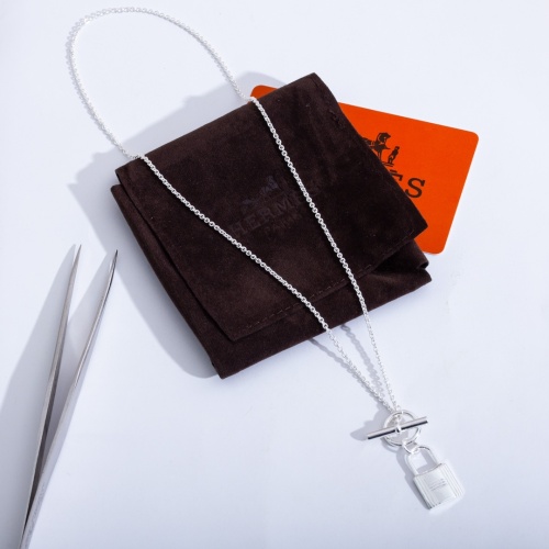 Cheap Hermes Necklaces #1214628 Replica Wholesale [$60.00 USD] [ITEM#1214628] on Replica Hermes Necklaces