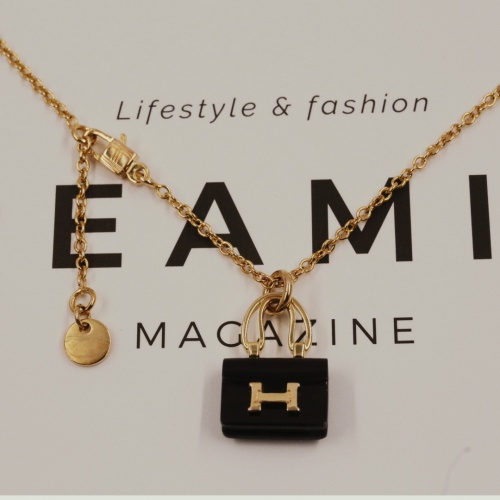 Cheap Hermes Necklaces For Women #1214637 Replica Wholesale [$52.00 USD] [ITEM#1214637] on Replica Hermes Necklaces