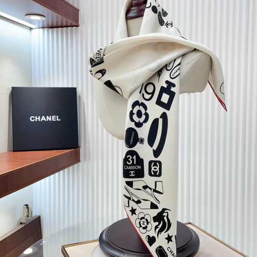 Cheap Chanel Silk Squares For Women #1214726 Replica Wholesale [$52.00 USD] [ITEM#1214726] on Replica Chanel Scarves