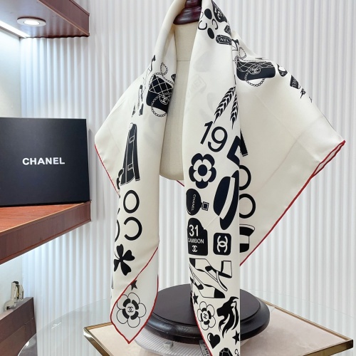 Cheap Chanel Silk Squares For Women #1214726 Replica Wholesale [$52.00 USD] [ITEM#1214726] on Replica Chanel Scarves