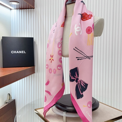 Cheap Chanel Silk Squares For Women #1214733 Replica Wholesale [$52.00 USD] [ITEM#1214733] on Replica Chanel Scarves