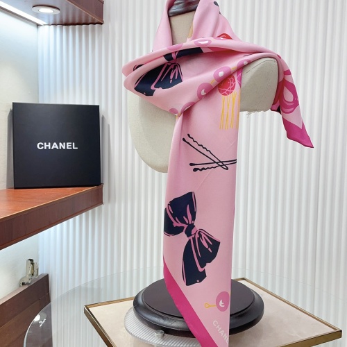 Cheap Chanel Silk Squares For Women #1214733 Replica Wholesale [$52.00 USD] [ITEM#1214733] on Replica Chanel Scarves