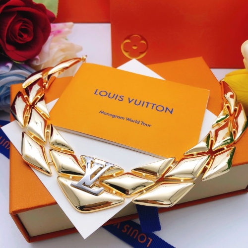 Cheap Louis Vuitton Necklaces #1214750 Replica Wholesale [$52.00 USD] [ITEM#1214750] on Replica Louis Vuitton Necklaces