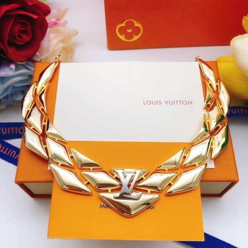 Cheap Louis Vuitton Necklaces #1214750 Replica Wholesale [$52.00 USD] [ITEM#1214750] on Replica Louis Vuitton Necklaces