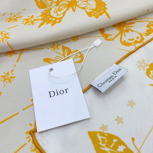 Cheap Christian Dior Silk Squares For Women #1214795 Replica Wholesale [$52.00 USD] [ITEM#1214795] on Replica Christian Dior Scarf