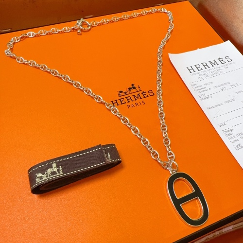 Cheap Hermes Necklaces #1214806 Replica Wholesale [$56.00 USD] [ITEM#1214806] on Replica Hermes Necklaces