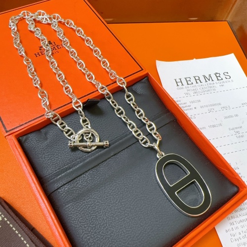 Cheap Hermes Necklaces #1214806 Replica Wholesale [$56.00 USD] [ITEM#1214806] on Replica Hermes Necklaces