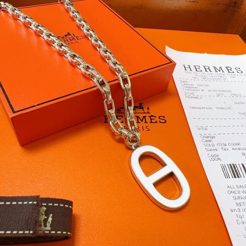 Cheap Hermes Necklaces #1214814 Replica Wholesale [$56.00 USD] [ITEM#1214814] on Replica Hermes Necklaces