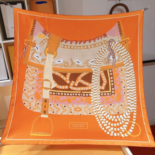 Cheap Hermes Silk Squaresf For Women #1214840 Replica Wholesale [$52.00 USD] [ITEM#1214840] on Replica Hermes Scarf