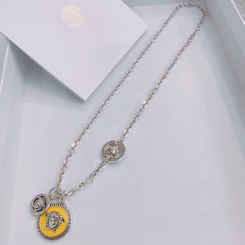 Cheap Versace Necklaces #1214845 Replica Wholesale [$60.00 USD] [ITEM#1214845] on Replica Versace Necklaces