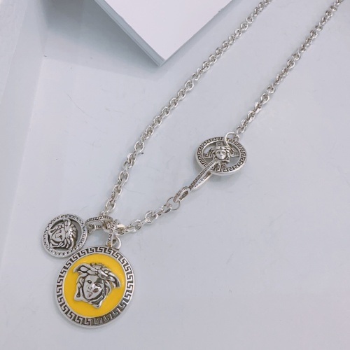 Cheap Versace Necklaces #1214845 Replica Wholesale [$60.00 USD] [ITEM#1214845] on Replica Versace Necklaces